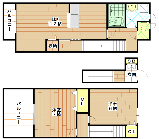 ファミリー間取り