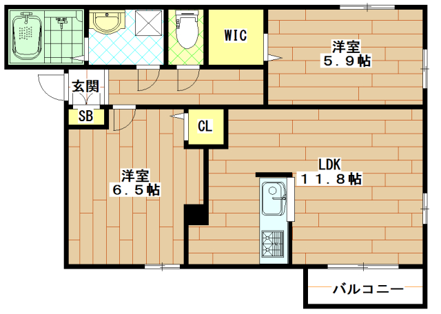 ファミリー間取り