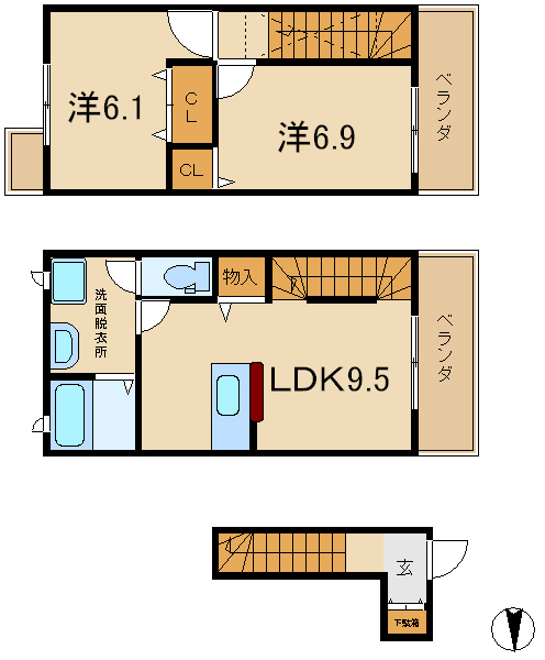 ファミリー間取り